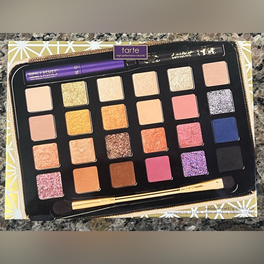 Tarte Limited Edition Winter Wonderland Set - Eyeshadow Palette Mascara Eyeliner - Picture 2 of 14